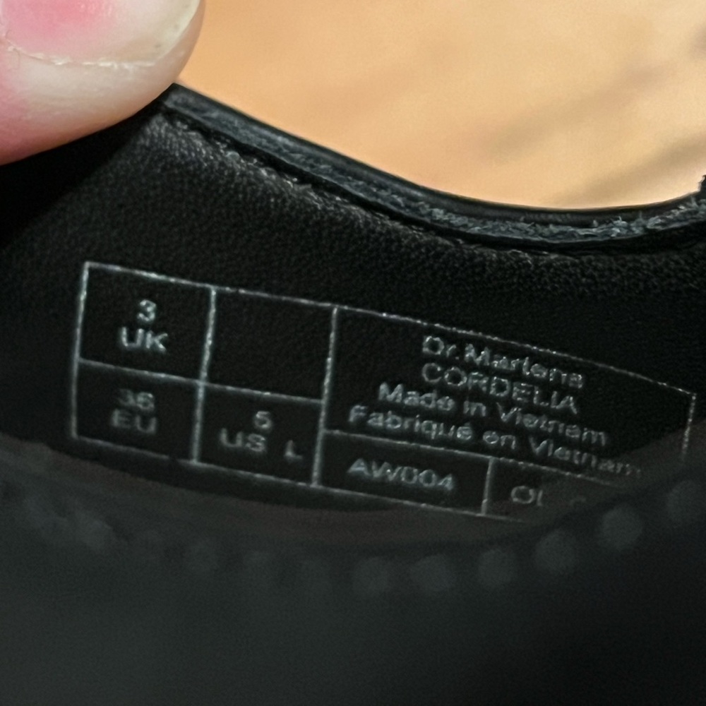 Dr Martens Cordelia Boots US Women’s Size 5 or Size 3.5Y - Picture 7 of 9